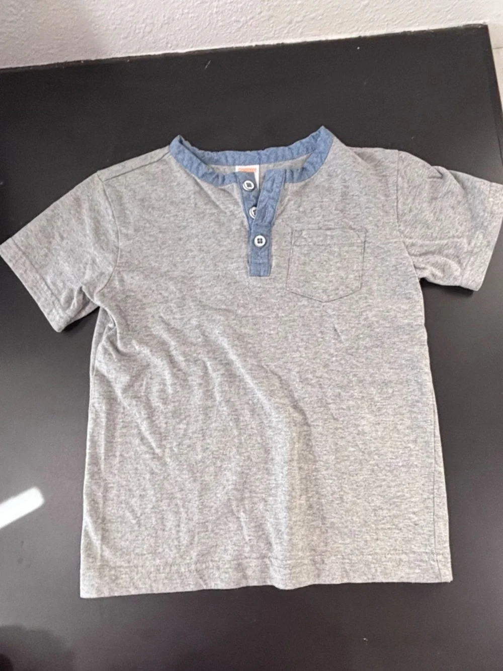 Gymboree boys size 6 outfit Henley and red jeans skinny fit